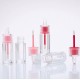 Transparent milk bottle cosmetic packaging empty tube lip tint liquid lipstick